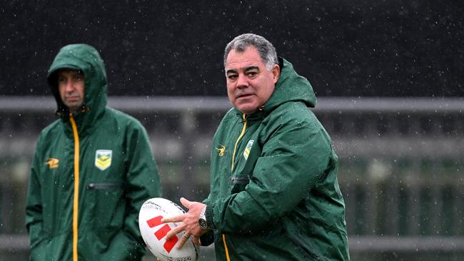 Mal Meninga voiced his desire to become an NRL coach. (Photo by Joe Allison/Getty Images)