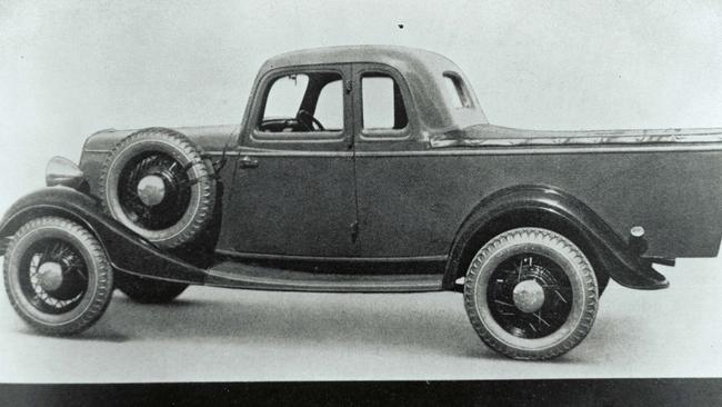 Number one ... the original Ford ute design from the 1930s. Picture: Supplied.