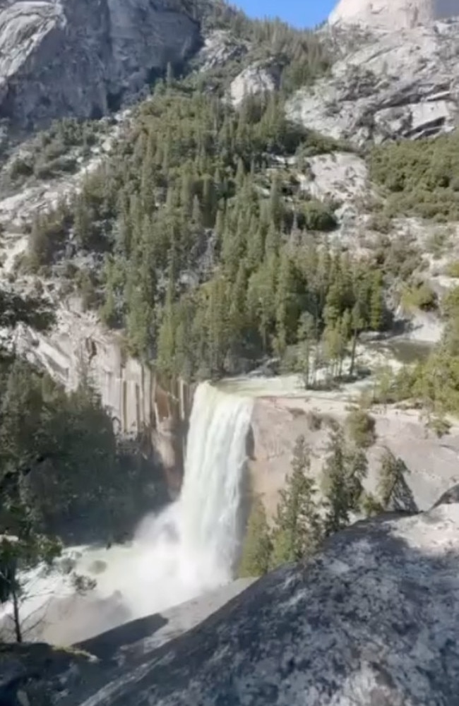 Vernal Falls is located inside Yosemite National Park, California. Picture: Jam Press