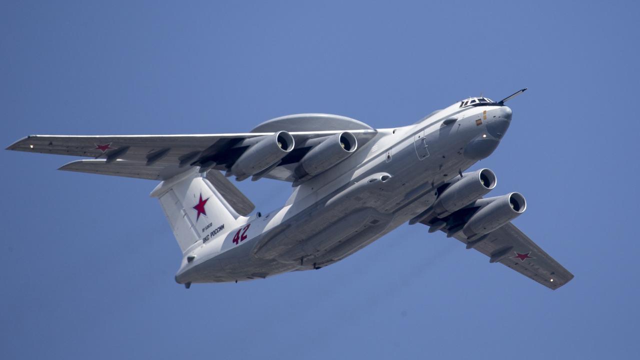 South Korean air force jets fired 360 rounds of warning shots after a Russian military plane twice violated South Korea's airspace. Picture: AP Photo/Alexander Zemlianichenko