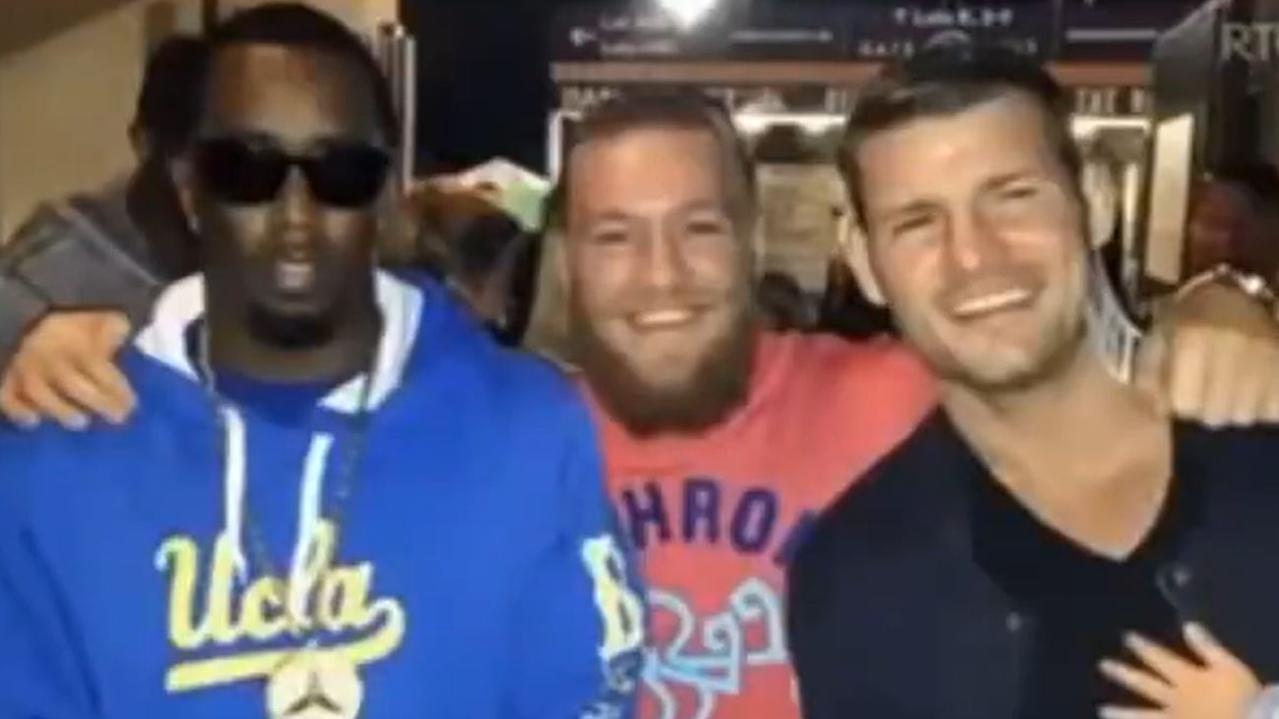 Conor McGregor met Diddy at an event in LA in 2014, along with fellow UFC star Michael Bisping.