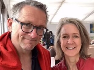 Dr Mosley and his wife. Picture: Instagram@drclarebailey