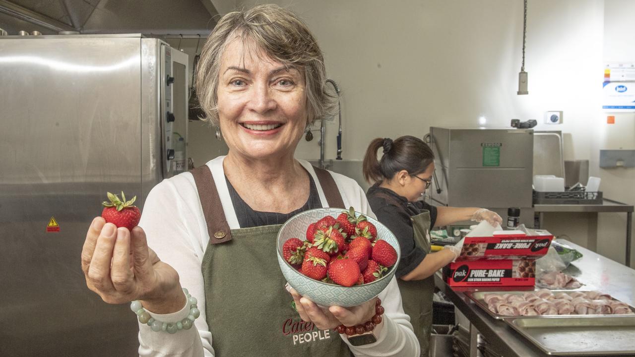 Carmel Tulloch from the Catering People. Picture: Nev Madsen