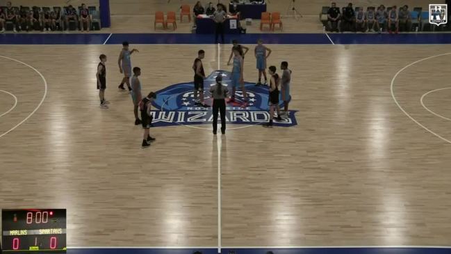 Replay: Basketball QLD U14 Boys Finals - Cairns Marlins v SD Spartans (Div 1)