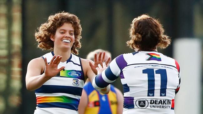 Nina Morrison is getting set for another pre-season. Picture: Dylan Burns/AFL Photos via Getty Images