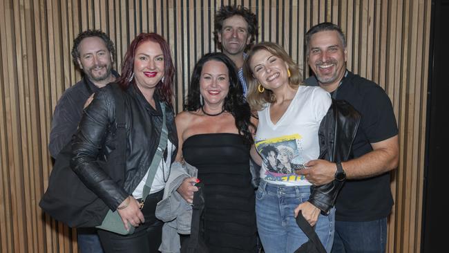 Roxette in Concert 2025 - Sophie Bryan, Karen Burberry, Naomi Kazi, Scott Bryan, Atila Kazi, Stu Burberry at MyState Bank Arena. Picture: Caroline Tan