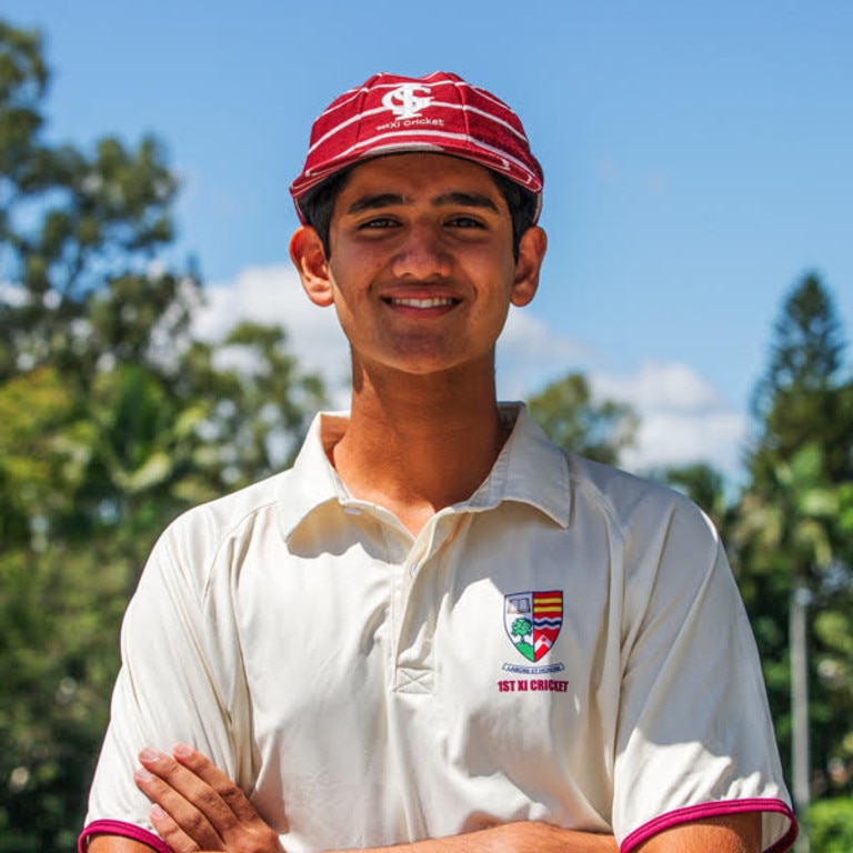 Ipswich Grammar School's Sohaan Sharma.