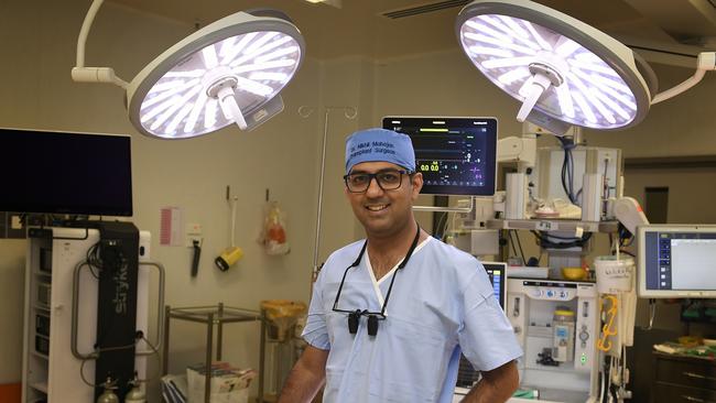 Transplant surgeon Dr Nikhil Mahajan is the latest addition to Townsville University Hospital's staff.