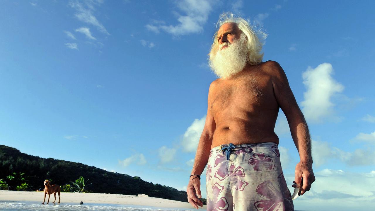 Castaway David Glasheen came to global prominence a few years ago as a castaway on a remote Tropical North Queensland island. Picture: Brian Cassey