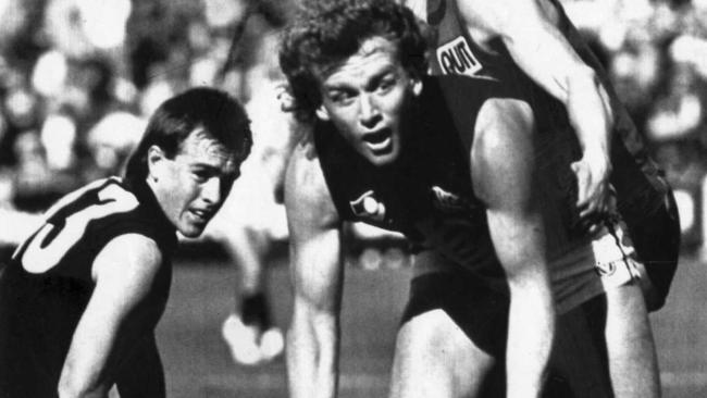 Carlton’s Craig Bradley during the 1988 VFL season.