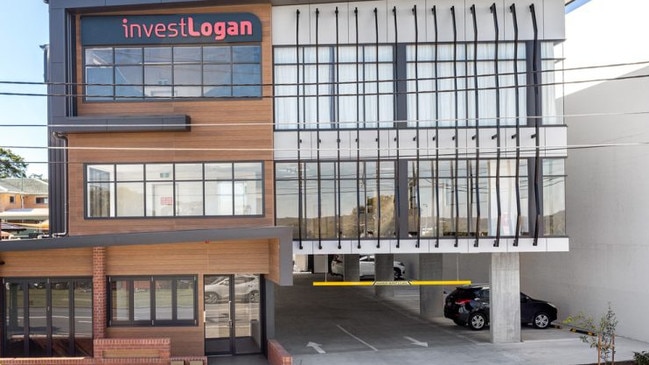 investLogan’s building at Springwood, came at a cost to ratepayers. Picture: investLogan.