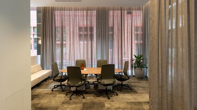 A meeting area in 25 Grenfell St, Adelaide. Picture: Supplied by JLL