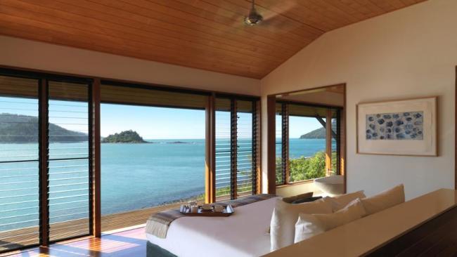 Enjoy ocean views of the Whitsundays. PIcture: Qualia Resort