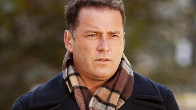 ONE TIME WEB USE ONLY - November 7, 2016: Karl Stefanovic is pictured this today filming The Today Show for the second day from Central Park New York City. Stefanovic is seen taking pictures with fans and also had a bodyguard protecting him at all times. Mandatory Credit: Elder Ordonez/INFphoto.com Ref-infusny-160