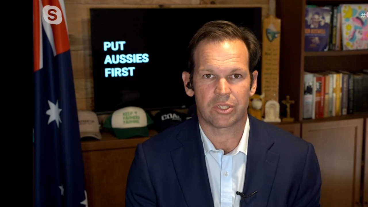 Senator Matt Canavan wants tariffs on Chinese products. Picture: ABC