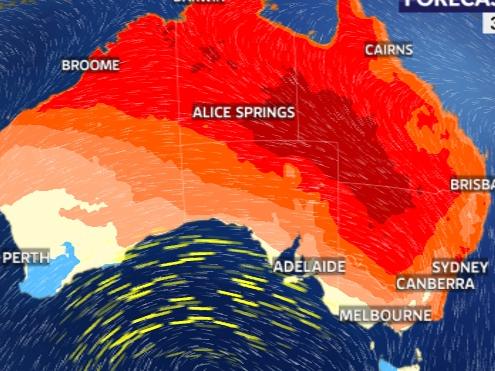 Sky News Weather map