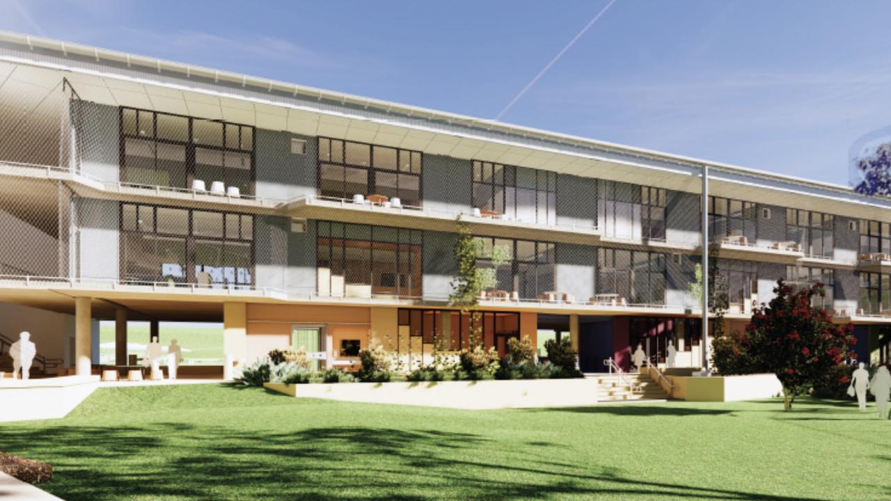 An artist impression of Suncoast Christian College's new primary school building.