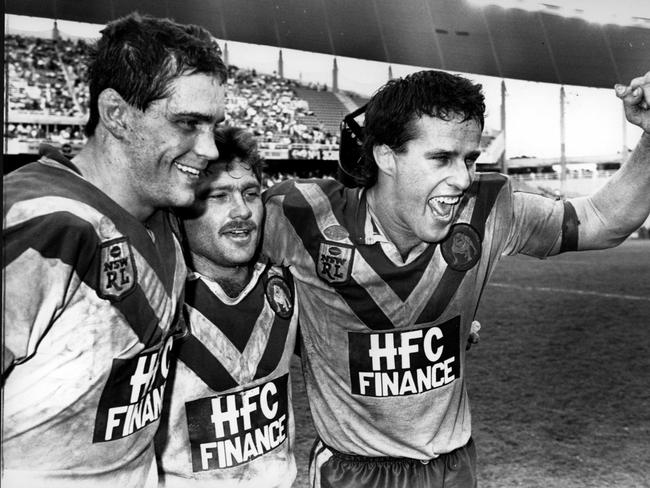 The mid-80s was dominated by Canterbury’s Dogs of War. Picture: Anthony Moran