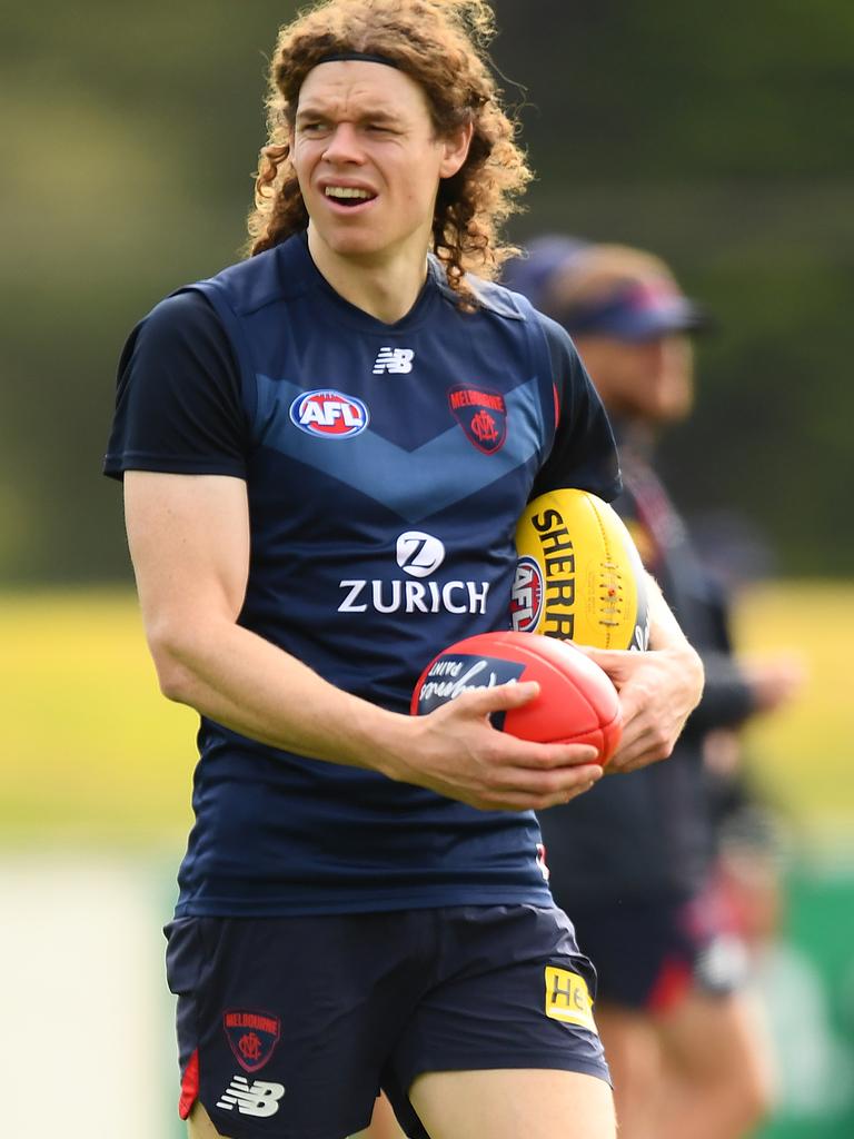 Ben Brown could miss out for Melbourne this week. Picture: Quinn Rooney/Getty Images