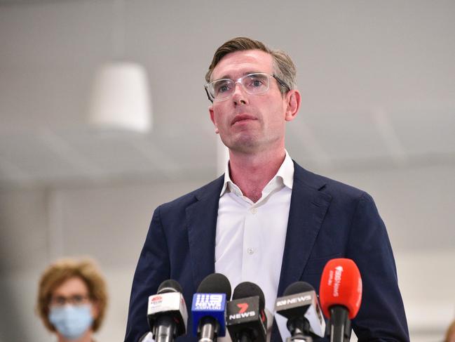 NSW Premier Dominic Perrottet said the decision to scrap quarantine for fully vaccinated international students was a ‘significant milestone’ for the state. Picture: NCA NewsWire / Flavio Brancaleone