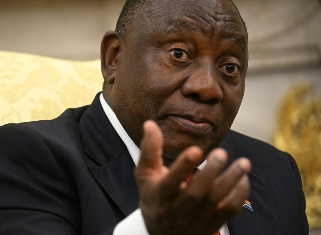 Trump ambushes S. African president over ‘genocide’ accusation