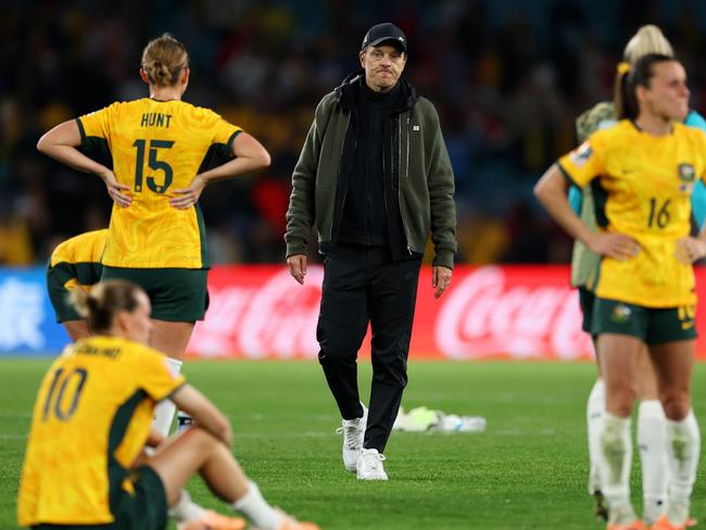 For Gustavsson, the Olympic qualifiers are a chance for the Matildas to right the wrongs of their World Cup campaign. Picture: Getty Images