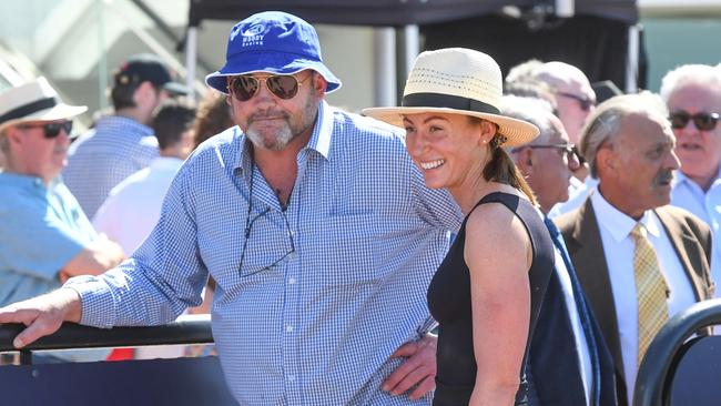 Peter Moody and Katherine Coleman began their training partnership in August last year. Picture: Racing Photos via Getty Images