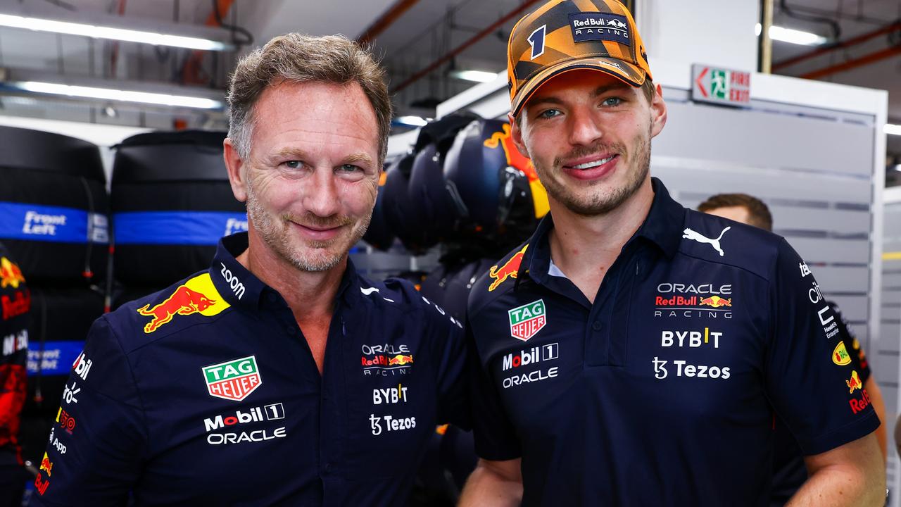 Horner and Max Verstappen has been a wildly successful combination. (Photo by Mark Thompson/Getty Images,)