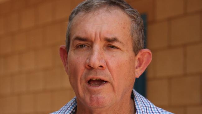 NT deputy chief minister Gerard Maley in Alice Springs Correctional Centre on Friday, February 7, 2025. Picture: Gera Kazakov