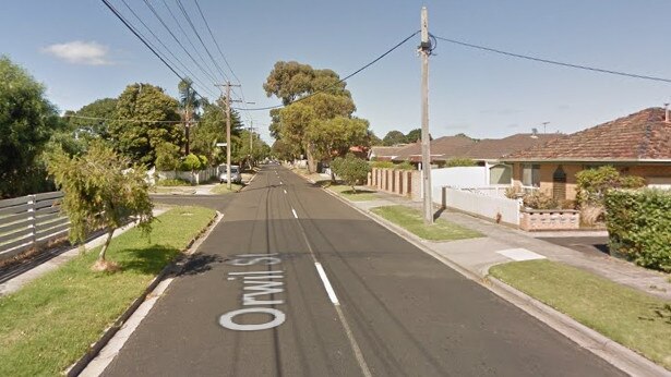 A man was taken hostage and tied to a chair inside a home in Orwil St, Frankston. Source: Google