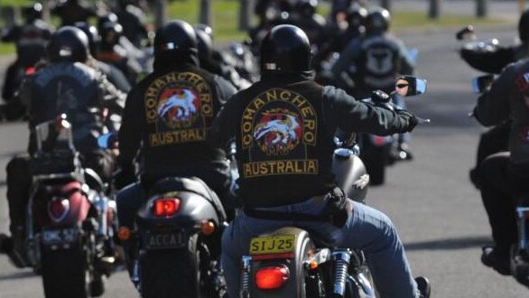 The Alameddine family is said to have teamed up with the Comanchero bikie gang. Picture: AAP/Dean Lewins