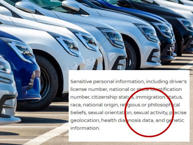 Some car makers have been outed for their outlandish privacy policies. Picture: iStock.