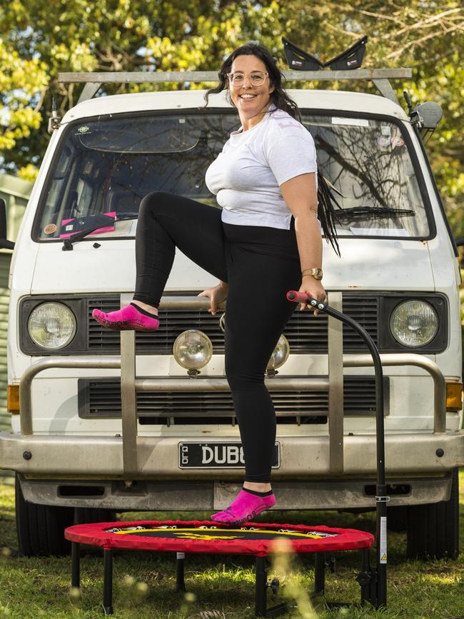 Boogie Bounce Toowoomba owner Nadia Burton. Picture: Kevin Farmer