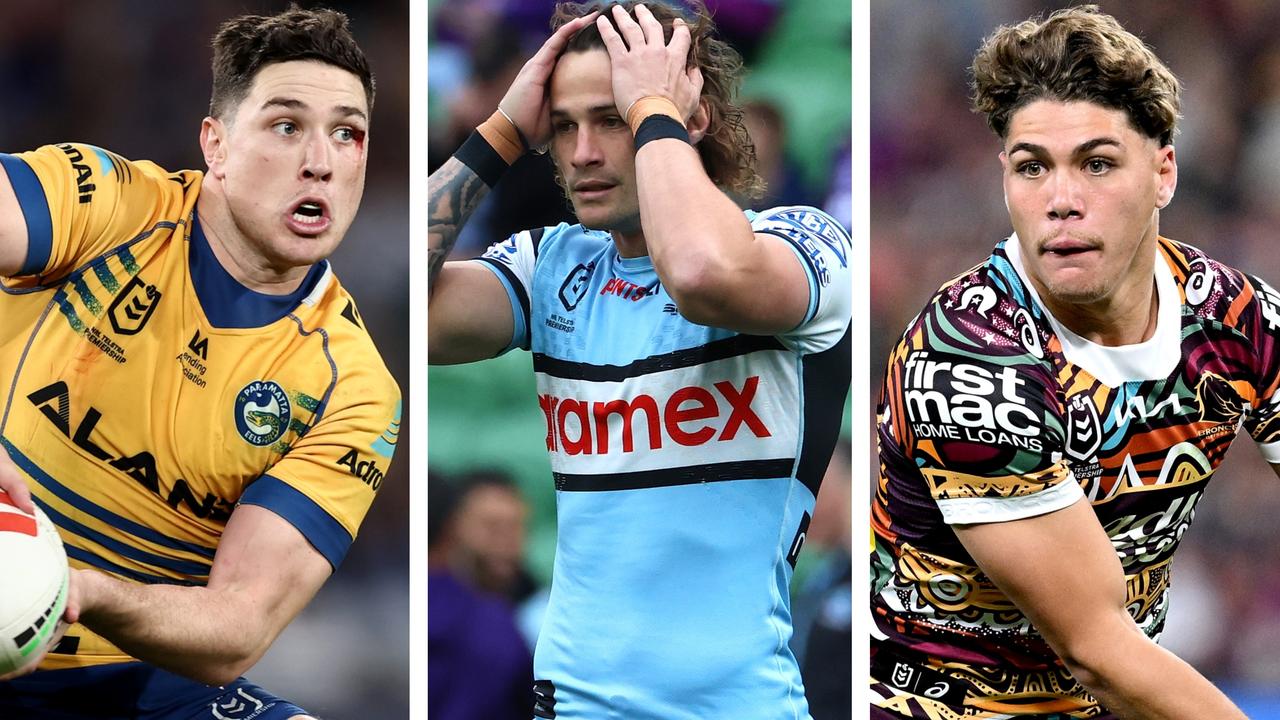 Mitchell Moses, Nicho Hynes and Reece Walsh.