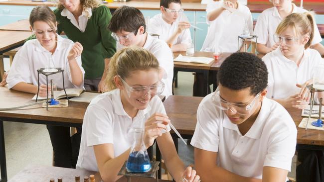 Australian ‘will simply be left behind’ if high school students don’t take up more science and math subjects. Picture: Stock image.