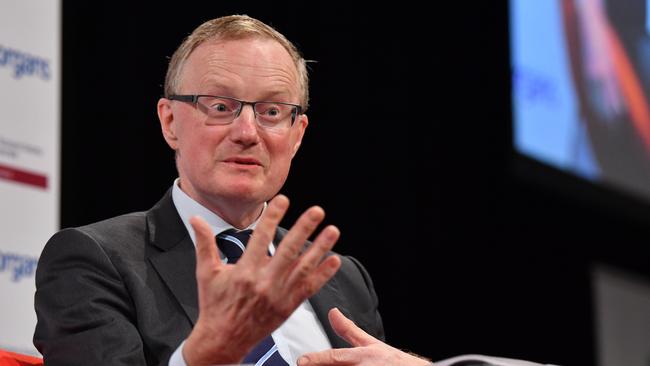 The governor of the Reserve Bank of Australia (RBA), Dr Philip Lowe. Picture: AAP