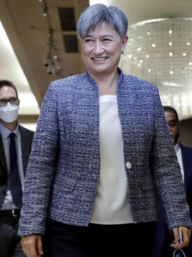 Australian Foreign Minister, Penny Wong. Picture: Joshua Paul/The Australian