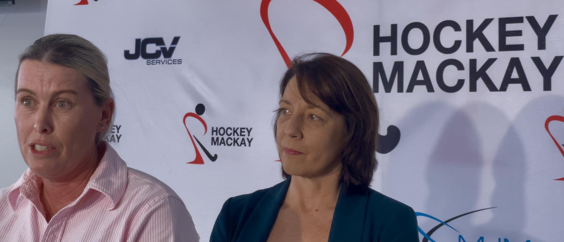 Mackay Hockey Association treasurer Melissa Sorensen said she was ecstatic about the new money from Labor. Photo: Fergus Gregg