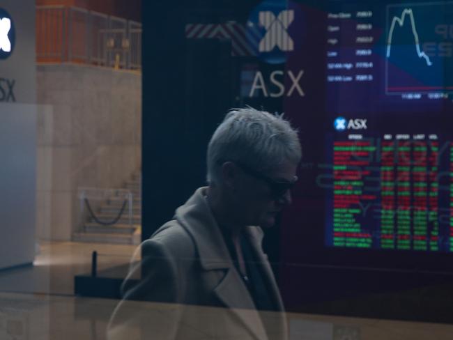 SYDNEY, AUSTRALIA  - Newswire Photos  AUGUST 08 2023: A view of the digital boards at the Australian Stock Exchange in Sydney. Picture NCA Newswire/ Gaye Gerard