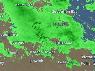 More wet weather is predicted for Brisbane and surrounds today. Picture: Weatherzone