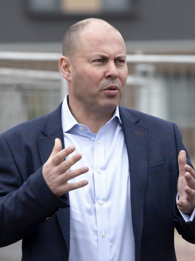 National Treasurer Josh Frydenberg. Picture: NCA NewsWire / David Geraghty