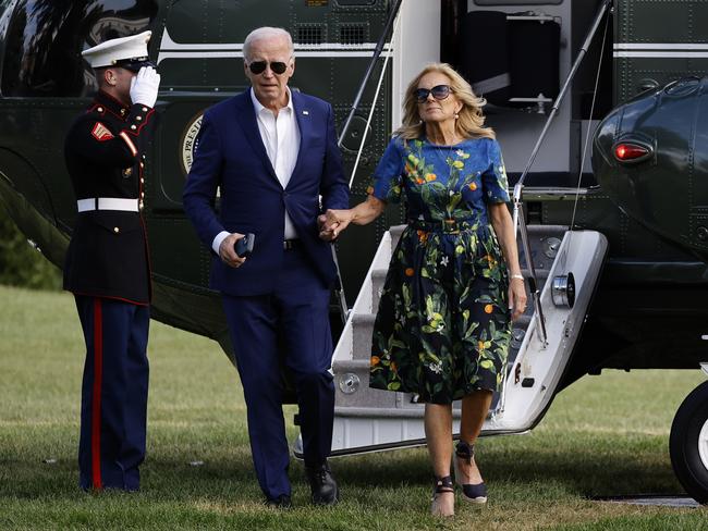 First Lady Jill Biden is one of her husband’s most vocal supporters. Picture: Getty Images