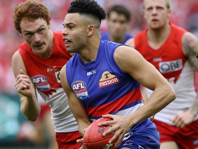 Norm Smith medallist Jason Johannisen’s next deal could be worth double. Picture: Wayne Ludbey