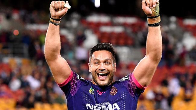 Alex Glenn celebrates victory. (Photo by Bradley Kanaris/Getty Images)