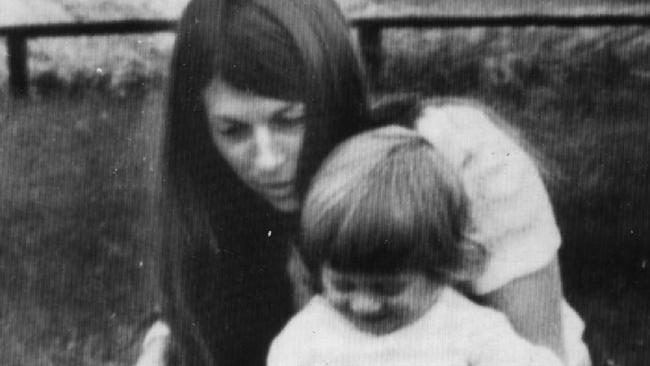 Suzanne Armstrong with her son Gregory.