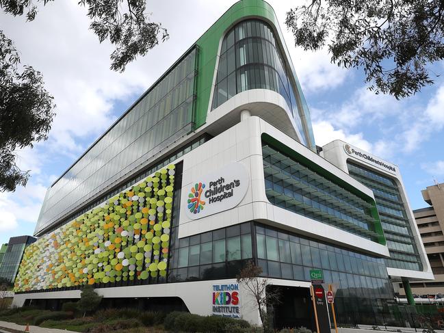 PERTH, AUSTRALIA - APRIL 20: A general view of the Perth Children's Hospital is seen on April 20, 2020 in Perth, Australia. Healthcare workers in Western Australia are participating in a new trial to test whether an existing tuberculosis vaccine can help reduce their chances of contracting COVID-19. 2000 frontline staff from Fiona Stanley, Sir Charles Gairdner and Perth Children's Hospital are taking part in the research trial, which will see half of participants receiving the existing Bacillus Calmette-GuÃ©rin (BCG) vaccine in addition to their flu vaccine, while the other half receive the regular flu shot. The BCG vaccine was originally developed to work against tuberculosis, but it is hoped it might help reduce the chance of contracting coronavirus as well as lessen the severity of symptoms and boost immunity in the long term. The BRACE trial is being led by by the Murdoch Children's Research Institute. (Photo by Paul Kane/Getty Images)