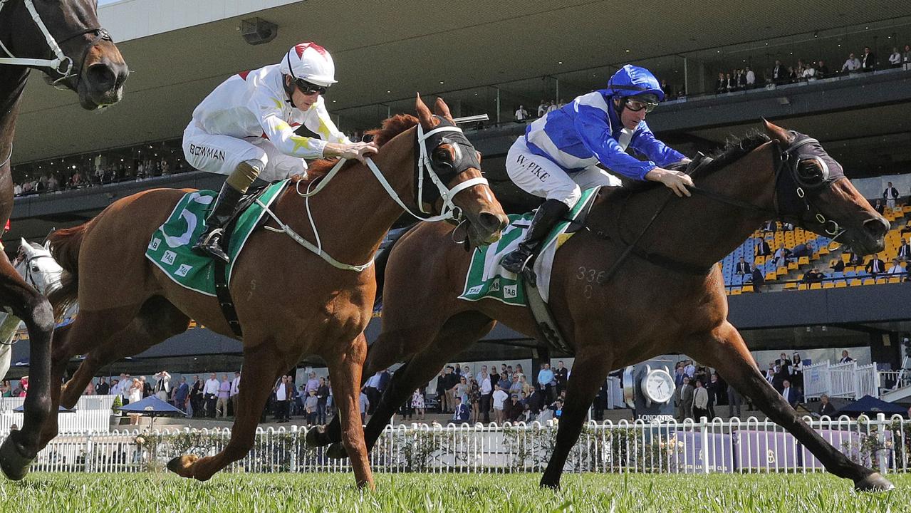 Hameron (white) can bounce back from his last start defeat. Picture: Getty Images