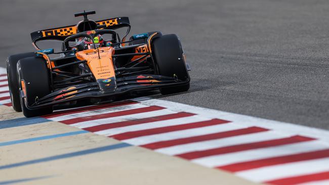 Oscar Piastri of Australia during F1 testing in Bahrain last month Picture: Getty Images