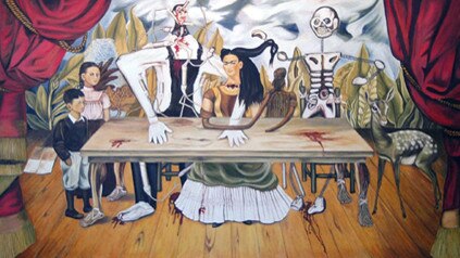 Frida Kahlo's The Wounded Table