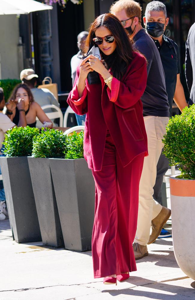 Meghan Markle at Melba in Harlem, New York City. Picture: Gotham/GC Images